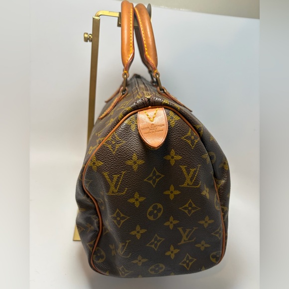 Louis Vuitton Speedy 30 Monogram Vintage Pre Date Code 80s/70s w/COA - Picture 6 of 16